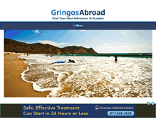 Tablet Screenshot of gringosabroad.com